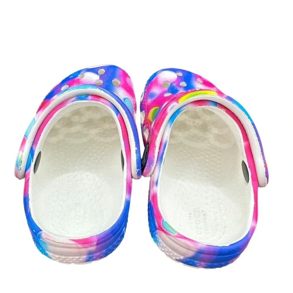 CROCS Children Multi-Colored Clog Size 4